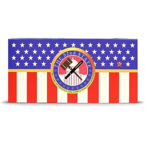 The 52nd State Card Game The Fun Law Making Party Game!, Red, White and Blue
