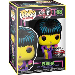 Funko Elvira Pop! Black Light Exclusive