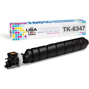 MADE IN USA TONER Compatible Replacement for Kyocera Copystar TK-6347K, Taskalfa 4004i, 5004i, 6004i, 7004i (Black, 1 Cartridge)