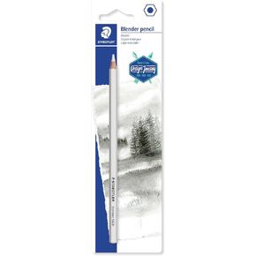 Staedtler Colorless Blender Pencil, Wax Base Blending Pencil for Pastels, Graphite, Charcoal, artist blender, 5426BLBK-C
