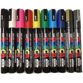 Posca Colouring - PC-5M - Pack of 10 Colours