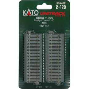 HO 114mm 4-1/2" Straight (4)