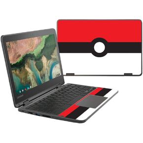 MightySkins Skin Compatible With Lenovo 300e Chromebook 11.6" (2018) - Battle Ball | Protective, Durable, and Unique Vinyl Decal wrap cover | Easy To Apply, Remove, and Change Styles | Made in the USA