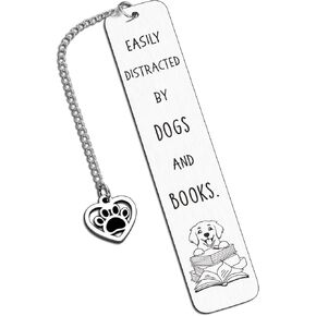 Dog Book Mark for Reading Women Men, Dog Lovers Gifts for Dog Dad Mom Christmas Gifts Dog Themed Gifts Dog Bookmark for Booklovers Golden Retriever Gifts Dachshund German Shepherd Corgi Gifts