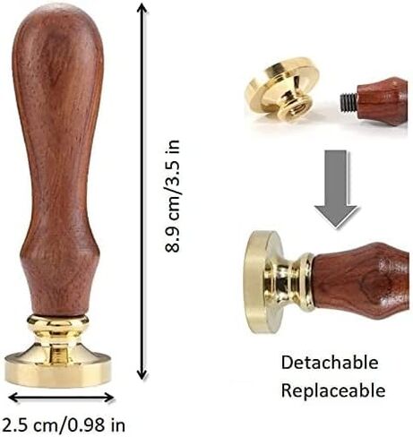 Wax Seal Stamp Kit, Tree of gondor Stamp with Vintage Wooden Handle for Wedding Envelopes Invitation Christmas Decoration (Tree of gondor Stamp) in Saudi Arabia