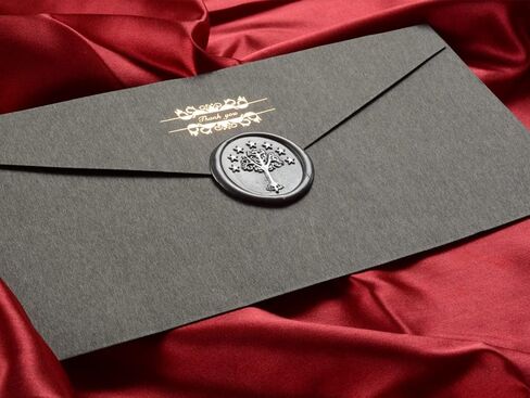 Wax Seal Stamp Kit, Tree of gondor Stamp with Vintage Wooden Handle for Wedding Envelopes Invitation Christmas Decoration (Tree of gondor Stamp) in Saudi Arabia