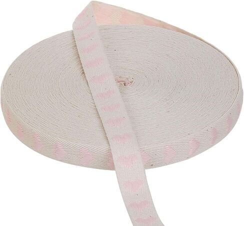 COTOWIN Cotton Twill Soft Tape Ribbon ,5/8" Herringbone Tape, 24 Yards (Purple) in Saudi Arabia
