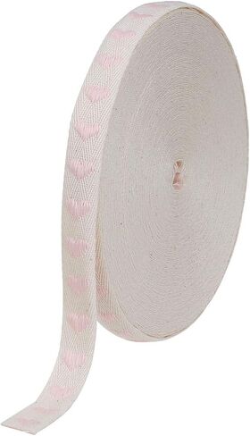 COTOWIN Cotton Twill Soft Tape Ribbon ,5/8" Herringbone Tape, 24 Yards (Purple) in Saudi Arabia