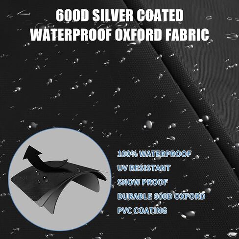 غطاء ضغط حراري 600D أكسفورد مع مطاط PVC ناعم، غطاء عالمي لآلة ضغط القمصان، غطاء ضغط ساخن مقاوم للماء للحماية من البقايا والأحبار والخدوش 17.7 بوصة × 22.4 بوصة × 16.5 بوصة in Kuwait