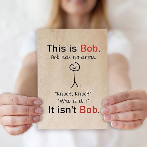 Funny Birthday Card for Men Women, Hilarious Birthday Gifts for Family Friends Coworkers, Cheeky Bday card for Him Her, Black Humor Birthday Card, Humorous Office Greeting Card in Kuwait