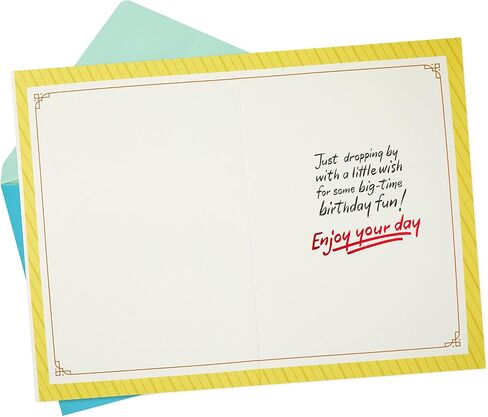 Hallmark Peanuts Birthday Card (Snoopy, Balloons) in Saudi Arabia