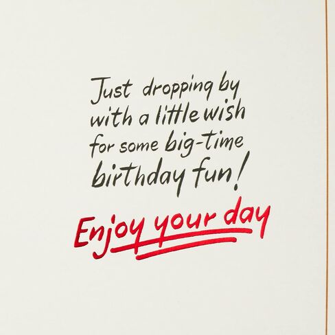 Hallmark Peanuts Birthday Card (Snoopy, Balloons) in Saudi Arabia