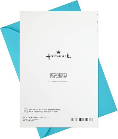 Hallmark Peanuts Birthday Card (Snoopy, Balloons) in Saudi Arabia