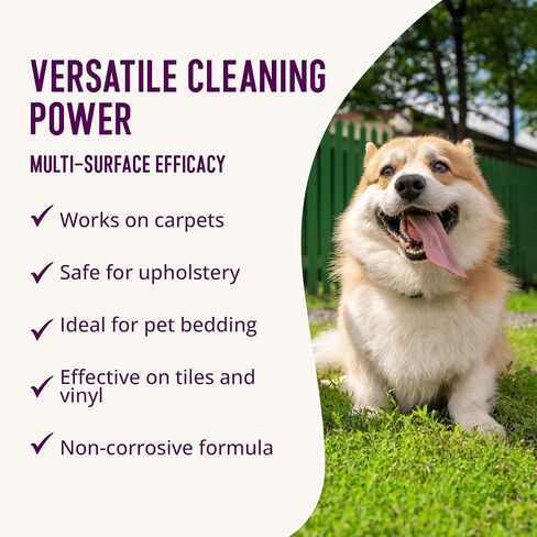 Health Extension Eliminate Enzymatic Stain & Odor Remover, 128 Oz - Natural Ingredients, Safe for Pets & People, Effective on Carpets, Hard Floors, and Pet Bedding in Saudi Arabia