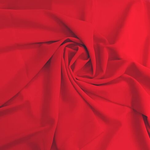 Chiffon Fabric for Wedding Dress & Bridal Decoration Black 3Yards in Kuwait