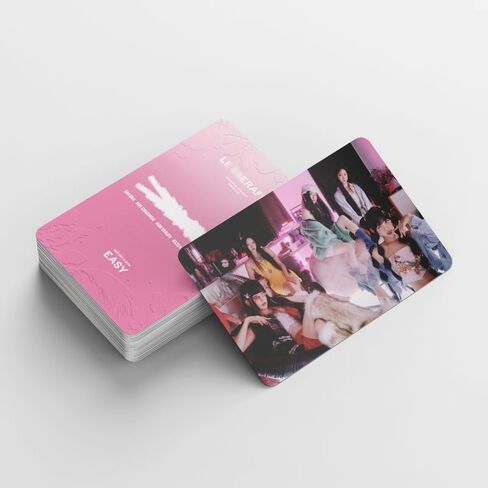 92Pcs (60 Lomo Cards+ 32 stickers) for LESSERAFIM Photocards Set FEARNOT Fans Gift for Boys and Girls (UNFORGIVEN) in Saudi Arabia