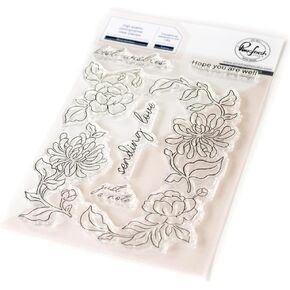 Pinkfresh Studio Clear Stamp Set 4"X6"-Best Wishes
