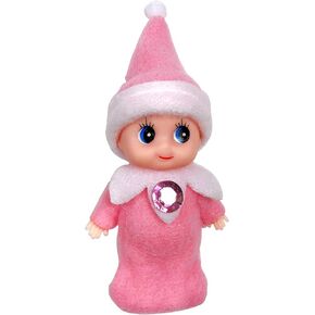 Elf Accessories Baby, Tiny Christmas Elf Girl and Boy Baby Doll for Xmas Gift (Pink Elf Baby) in Kuwait