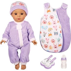 Lorie & Lace Babies 16" Baby Doll Set, Asian