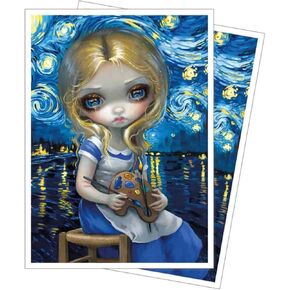 Ultra PRO - Jasmine Becket-Griffith 105ct Apex Deck Protector Sleeves for Tate Licensing, Fantasy Art Artist Series Surreal Artwork Shuffle-Friendly Trading Card Sleeves Protection Gloss Finish