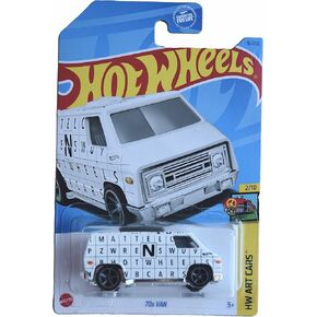 Hot Wheels 70s Van, HW Art Cars 2/10