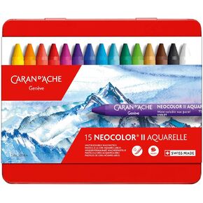 CARAN D'ACHE Caran d'Ache Neo Color II باستيل قابل للذوبان في الماء - مجموعة من 15 لونًا / 7500.315 in Kuwait
