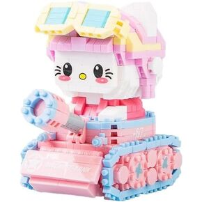 Mini Building Blocks, Micro Blocks, White Puppy 6033, 949 Pieces, Best Gifts for 15 Years Old and Up, for Adults