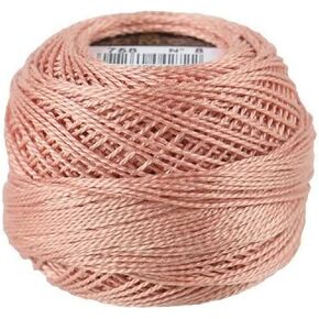 DMC 116 8-758 Pearl Cotton Thread Balls, Very Light Terra Cotta, Size 8