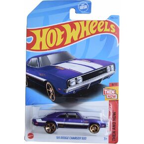 Hot Wheels '69 Dodge Charger 500, Then and Now 8/10 [Purple] 240/250