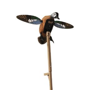 MOJO Outdoors Elite Series Mini Spinning Wing Flexible Duck Decoy for Duck Hunting, Drake