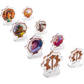 Gamegenic Altered Axiom Premium Hero STANDEES - Officially Licensed, 8 Acrylic Figures per Faction, Includes Heroes & Companions, Artwork, Enhances TCG Gameplay, Made