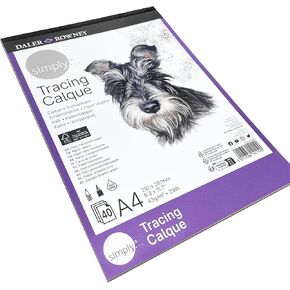 Daler Rowney - Tracing Paper Pad - 43gsm - 40 Pages - A4 Portrait
