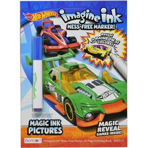 Hot Wheels Imagine Ink | Hot Wheels Party Favors | Hot Wheels Coloring Book | Race Car Coloring Book | Officially Licensed