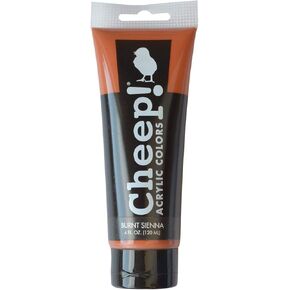Cheep! Acrylic Paints, 4 oz. Tube - Olive Green, Perfect for Artists - Quality Acrylic Paint - Heavy Body Acrylic Paint - Paint Acrylic - Artist and Student Paint