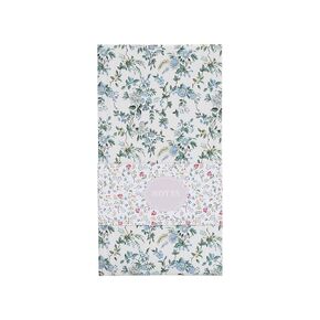 Yonjay HardCover Notebook, Fresh Little Broken Flowers, Women's Flower Notebook Book, A6, 30 Pages, Flower Notebook Journal, Perfect for Gift（Blue）