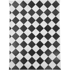 Abaodam Dollhouse Floor Sheet Mini Floorboard Dollhouse Flooring Decoration Miniature Dollhouse Wallpaper and Flooring Peel and Stick Doll House Furniture Accessories