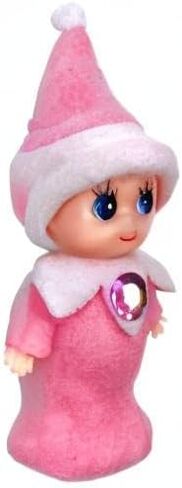 Elf Accessories Baby, Tiny Christmas Elf Girl and Boy Baby Doll for Xmas Gift (Pink Elf Baby) in Kuwait