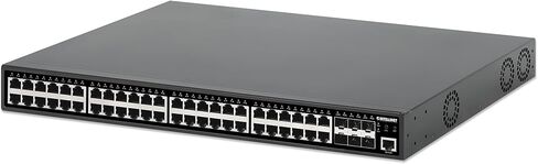 Intellinet 10 Port Gigabit L2+ Managed PoE++ Ethernet Switch with 2 SFP Uplink Slots - 424W Power Budget, Self-Healing, Cloud Management, 19" Rackmount –3 Yr Mfg Warranty-562003 in Kuwait