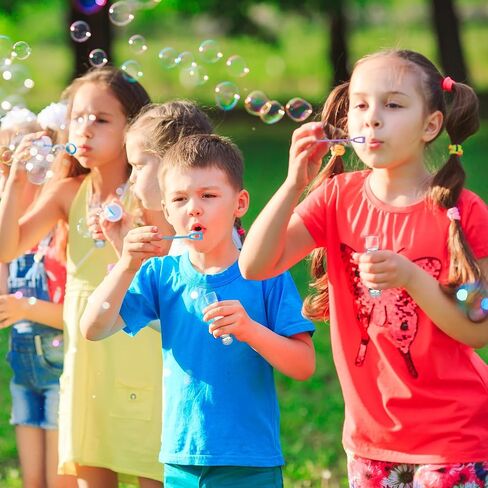 Ice Cream Party Favors - 12 PCS Ice Cream Craft Kits Party Supplies - Ice Cream Wooden Painting Kit for Kids with Bubble Wand - Popsicles Pinata Christmas Birthday Goodie Bags Gifts Prizes Girls Boys in Saudi Arabia