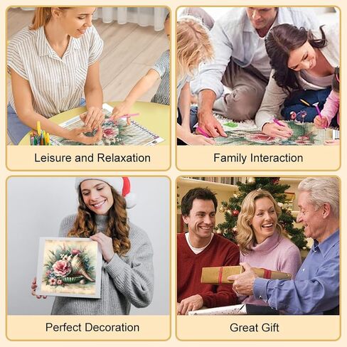 WSLWXSHM Diamond Painting Kits for Adults Conch, Flower Round Full Drill Diamond Art Kits, 5D DIY Paint with Diamonds Crafts for Home Wall Decoration Gifts 12×12Inch in Kuwait