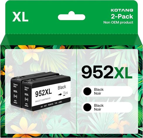 952XL استبدال خراطيش الحبر المتوافقة مع HP 952 XL تعمل مع HP Officejet Pro 7720 8715 8710 7740 8720 8702 8210 8730 8740 8216 8725 طابعات ثلاثية الألوان (سماوي، أصفر، أرجواني، 3 عبوات) in Kuwait