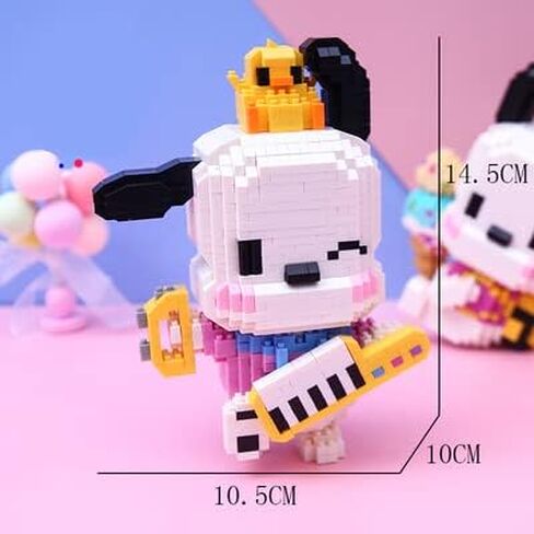 Mini Building Blocks, Micro Blocks, White Puppy 6033, 949 Pieces, Best Gifts for 15 Years Old and Up, for Adults in Saudi Arabia