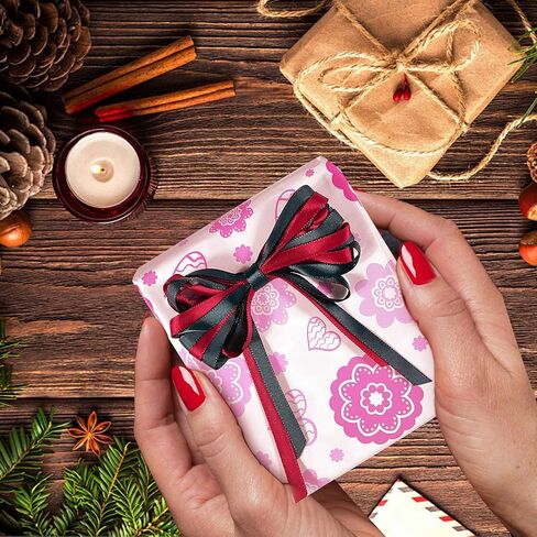 Bzumoot Wedding Wrapping Paper Green Leaves Wrapping Paper Roll 17 inch x 65.6 feet Gift Wrap Paper For Party Birthday Holiday Wedding Baby Shower Christmas DIY Bouquet in Saudi Arabia
