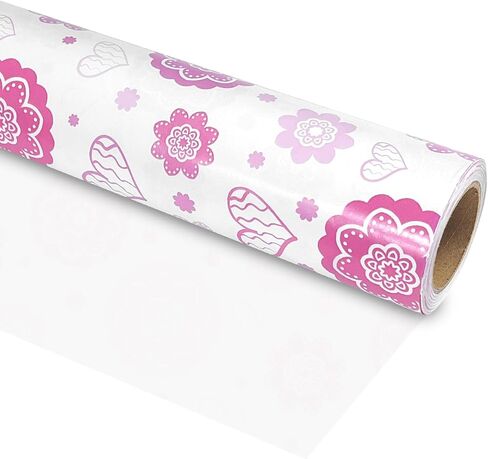 Bzumoot Wedding Wrapping Paper Green Leaves Wrapping Paper Roll 17 inch x 65.6 feet Gift Wrap Paper For Party Birthday Holiday Wedding Baby Shower Christmas DIY Bouquet in Saudi Arabia