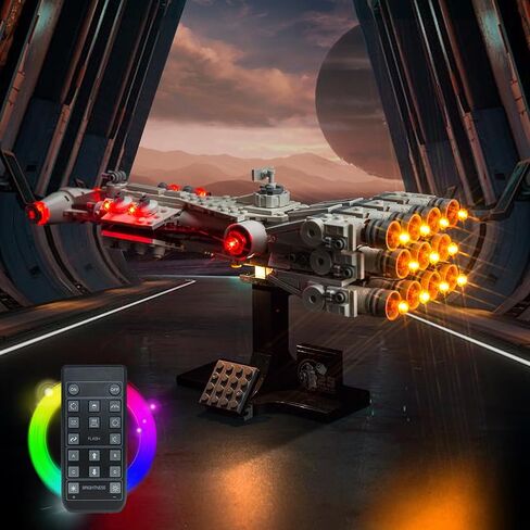 BrickBling LED Light Compatible with Lego A New Hope Tantive IV 25th Anniversary Buildable Starship, Compatible with Lego 75376-No Model in Kuwait