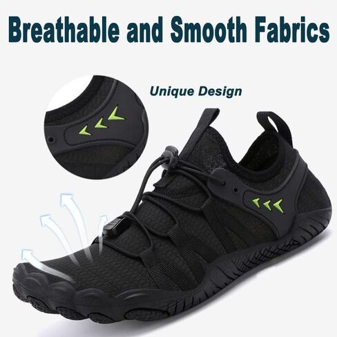 Water Shoes Men Women Barefoot Shoes Outdoor for Beach Aqua Swim Pool River Water Quick Dry Boating Fishing Diving Surfing with Yoga Aerobics in Kuwait