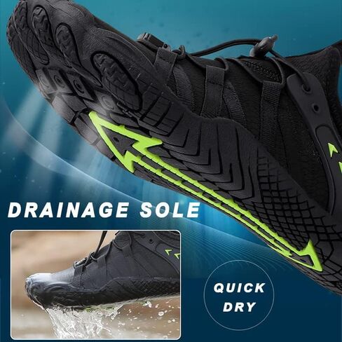 Water Shoes Men Women Barefoot Shoes Outdoor for Beach Aqua Swim Pool River Water Quick Dry Boating Fishing Diving Surfing with Yoga Aerobics in Kuwait