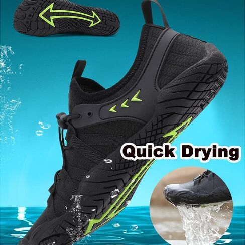 Water Shoes Men Women Barefoot Shoes Outdoor for Beach Aqua Swim Pool River Water Quick Dry Boating Fishing Diving Surfing with Yoga Aerobics in Kuwait