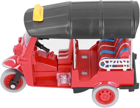 Tricycle Toy, Pull Back Thai Tricycle Simulation Alloy Tuk Tuk Car Model Toy Children Vehicle Toy(Blue) Hand -Made Toys in Saudi Arabia