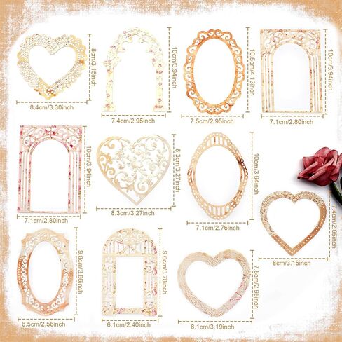Anvin 30 جهاز كمبيوتر شخصى القصاصات ورقة الدانتيل خلفية خمر القواطع ورقة، إطارات، الزهور القلب ورقة الزخرفية جوفاء لسكرابوكينغ، مجلة غير المرغوب فيه، يوميات الفن، صناعة البطاقات، مخطط، DIY in Kuwait